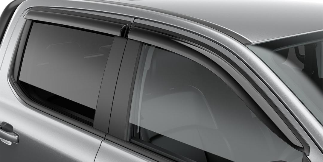 Weathershields - Slimline - Double Cab