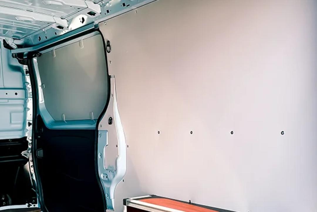 Heavy duty wooden side panels - 2 sliding doors^