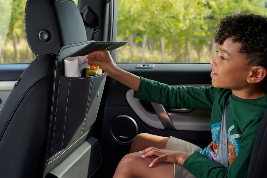Seat Back Stowage - Premium Leather