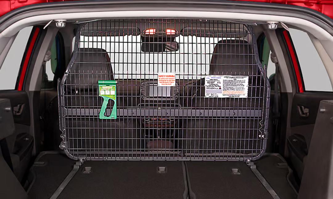 Cargo barrier front position kit