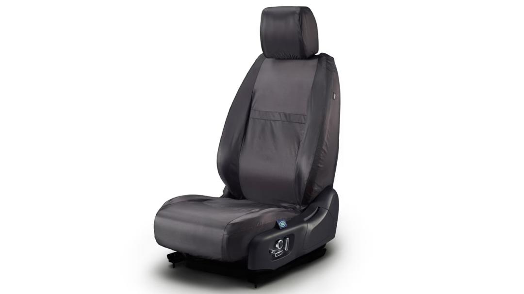 Protective Seat Covers - Ebony, Front