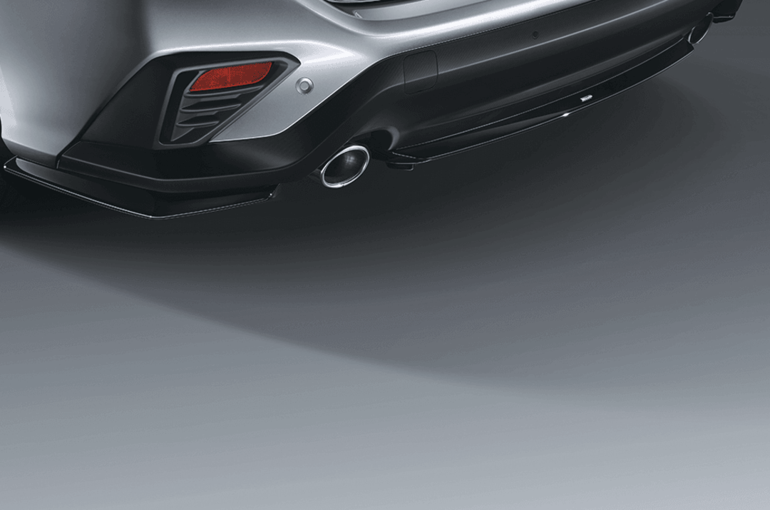 STI Rear Under Spoiler