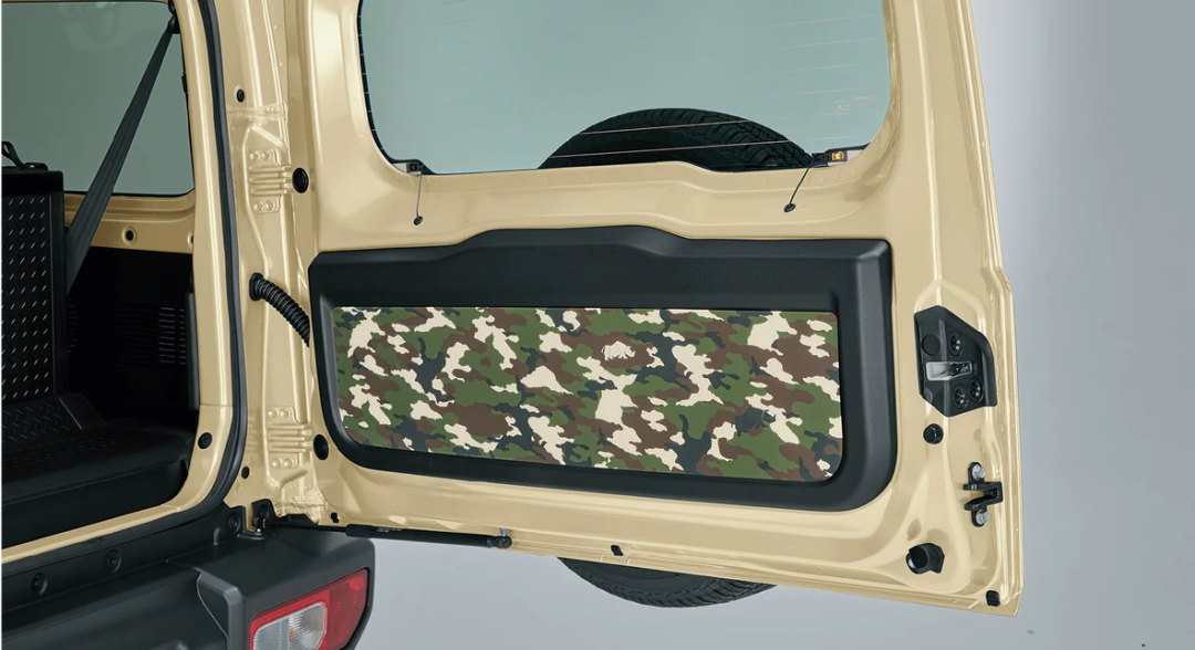 Jimny - Camo Backdoor Inner Garnish