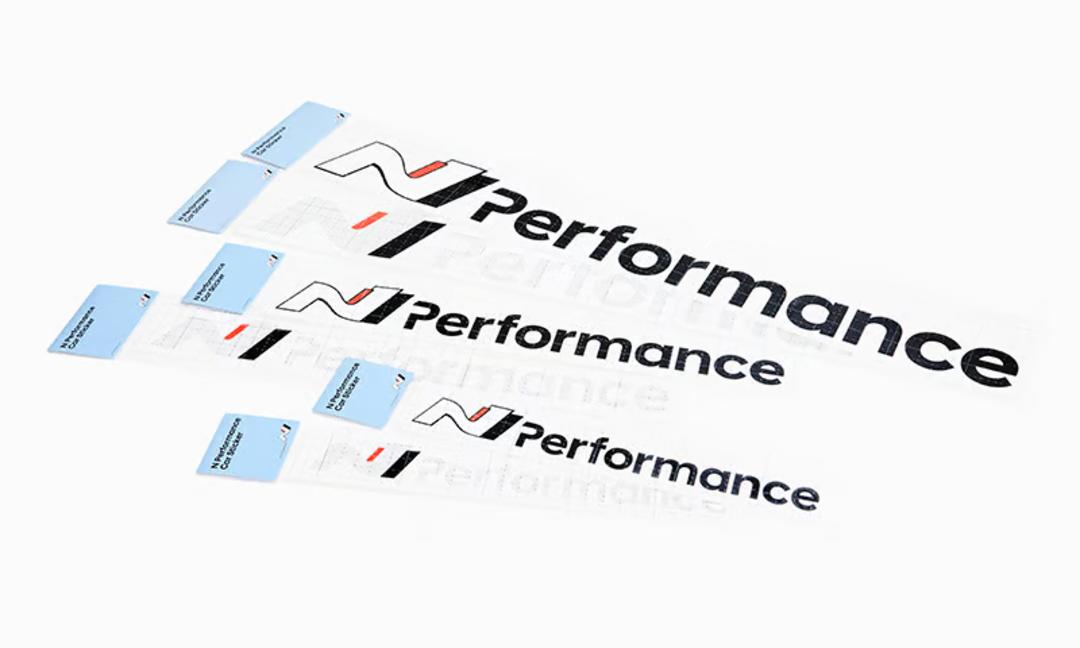 N performance sticker - Large