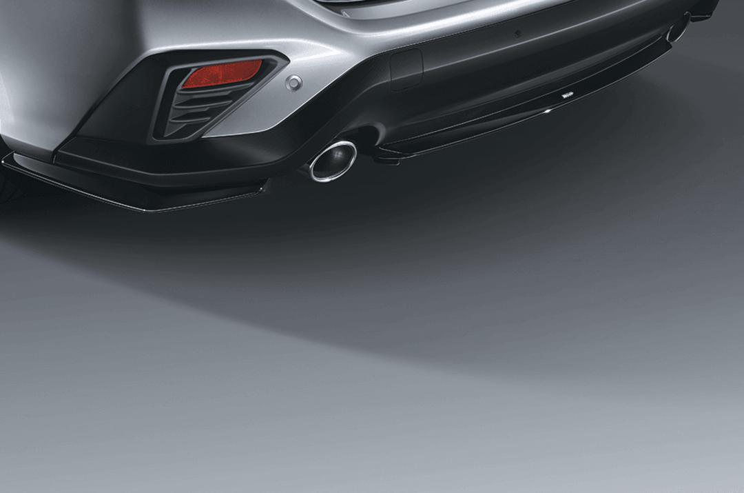 STI Rear Side Under Spoiler