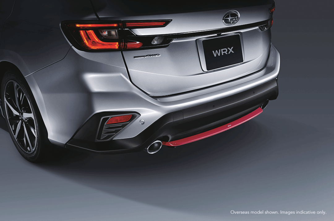 STI Rear Under Spoiler WGN (Cherry red)