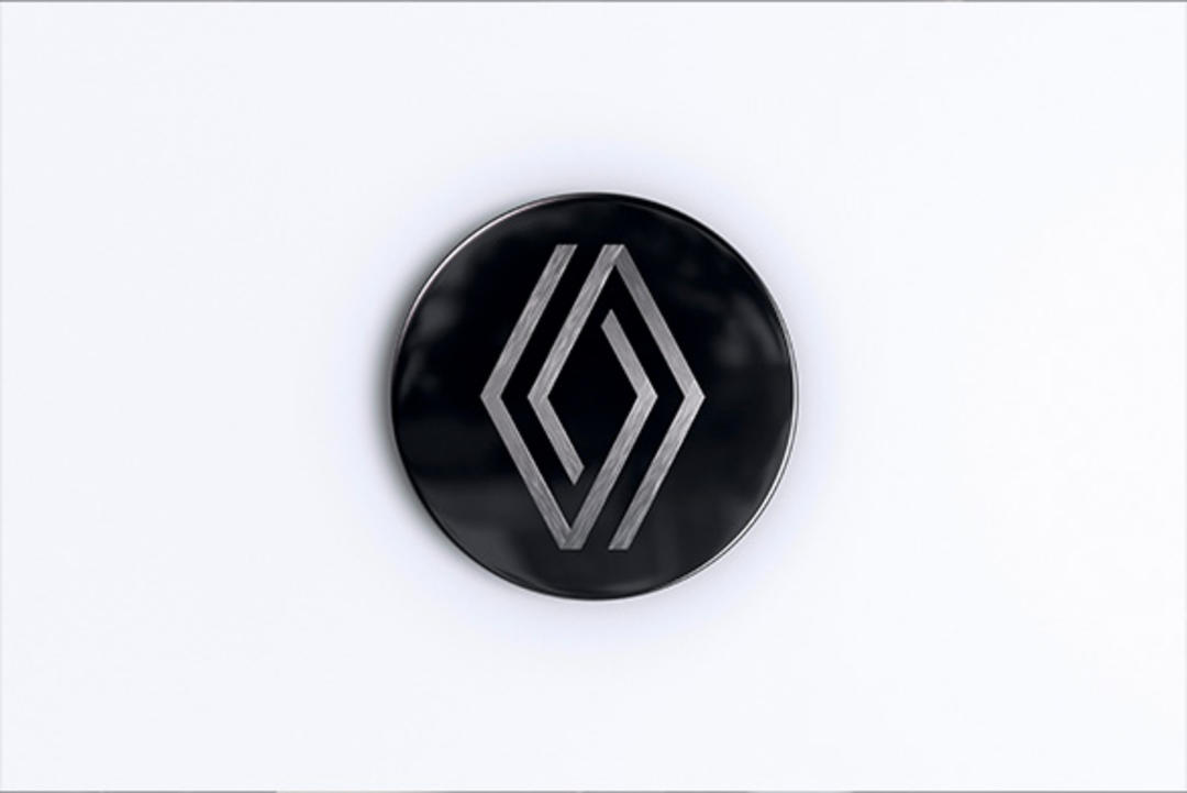 Renault centre caps - black