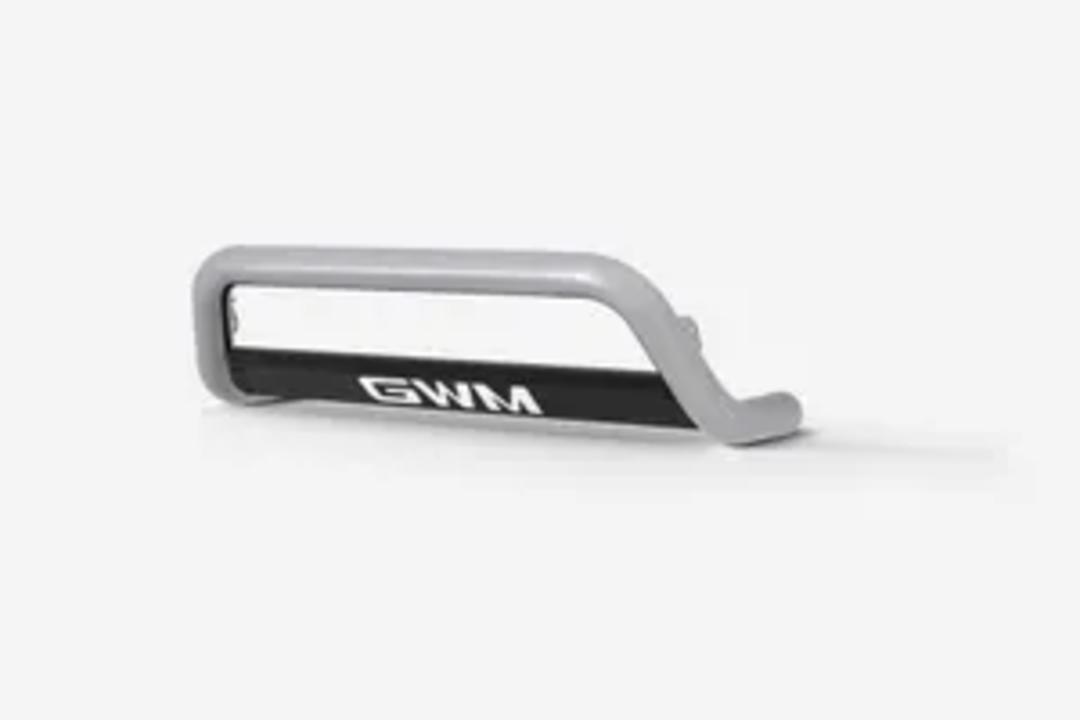 Nudge Bar - Polished with Black Bash Plate 