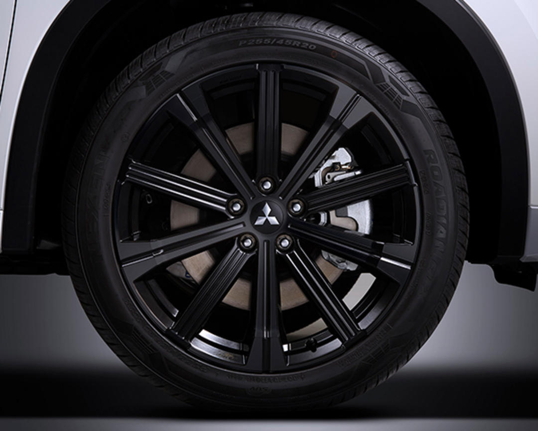 Wheel Set (4), Alloy wheel 20in, Black