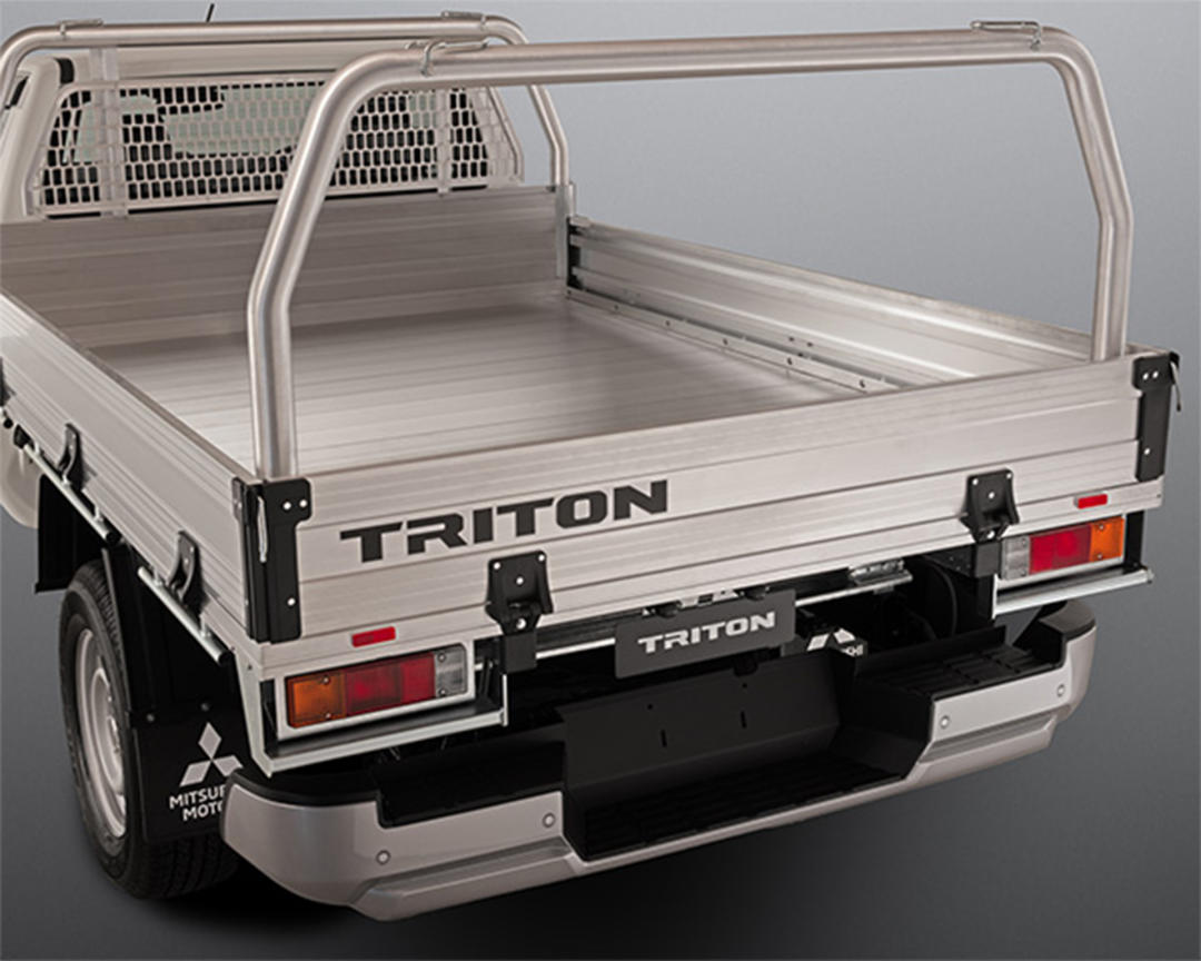 Rear rack tube, Steel (Triple M)