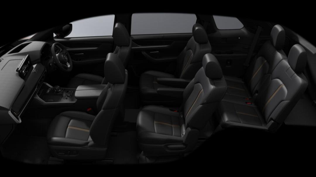 Floor mats CX-90 Captain seats