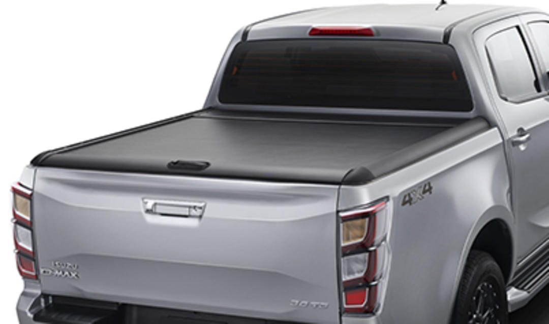 Manual Roller Tonneau Cover Available for both Crew Cab (shown) & Space Cab Ute