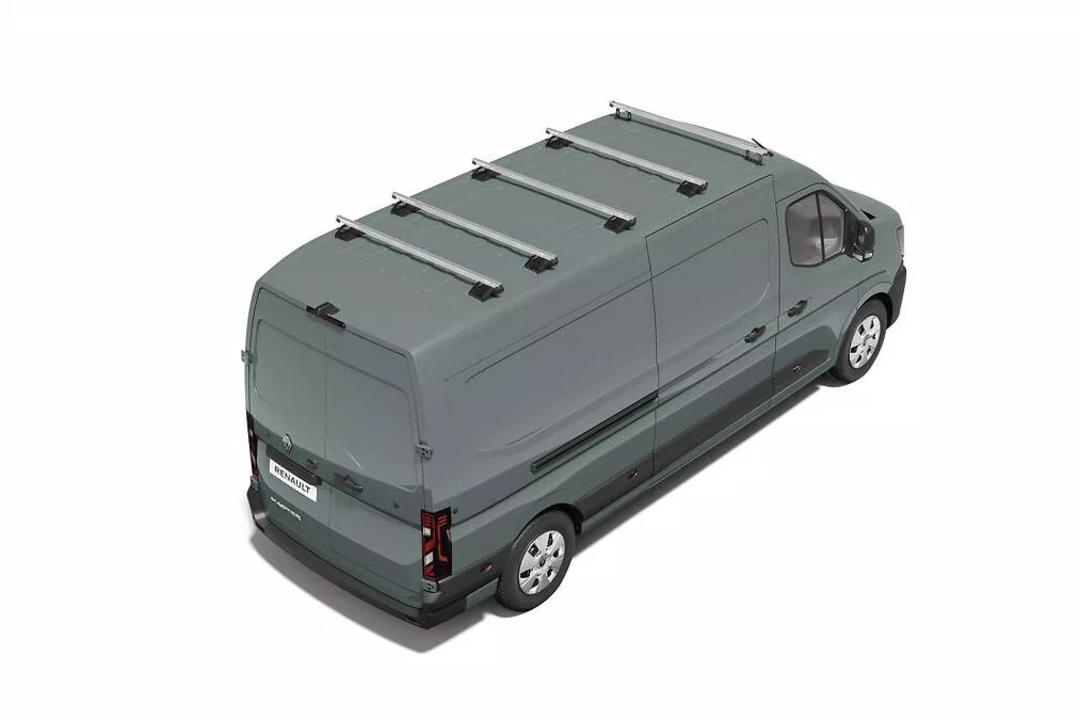 aluminium roof bars - single