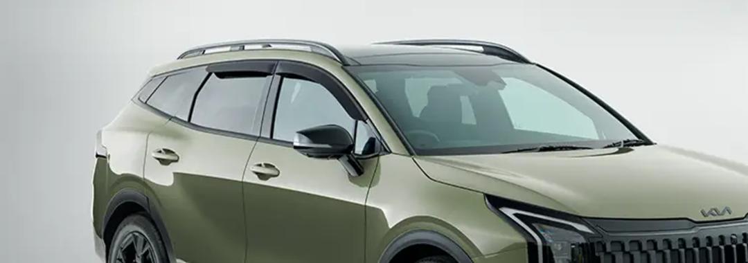 Slimline Weathershield Set - Matte Black