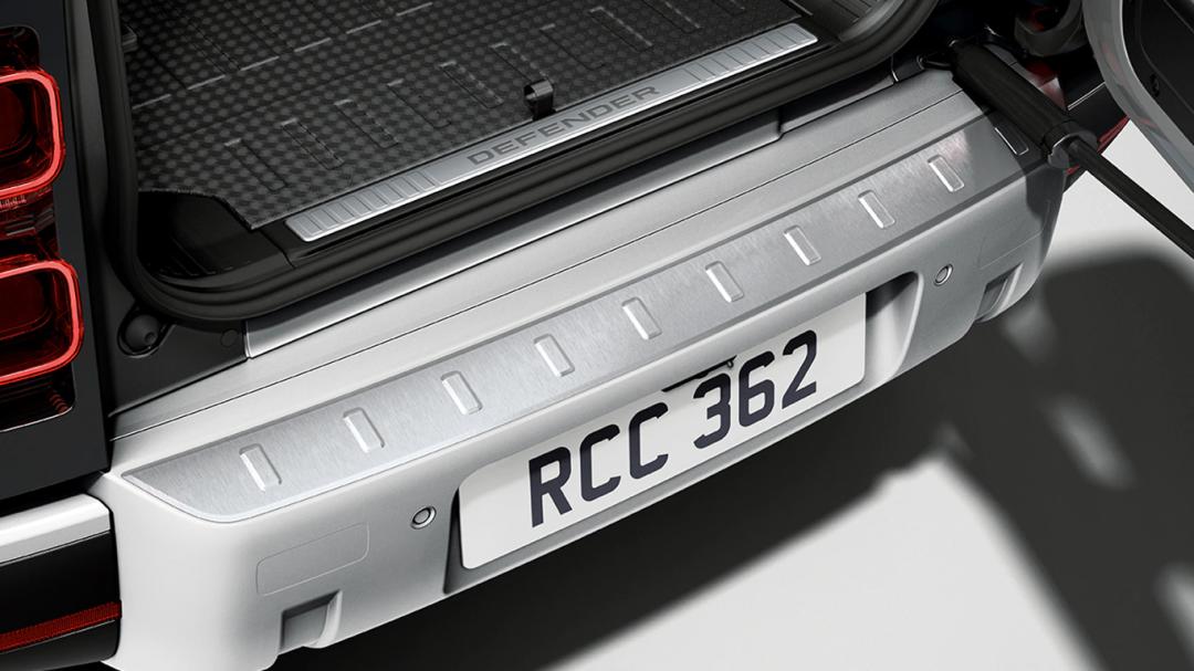 Bright Rear Scuff Plate
