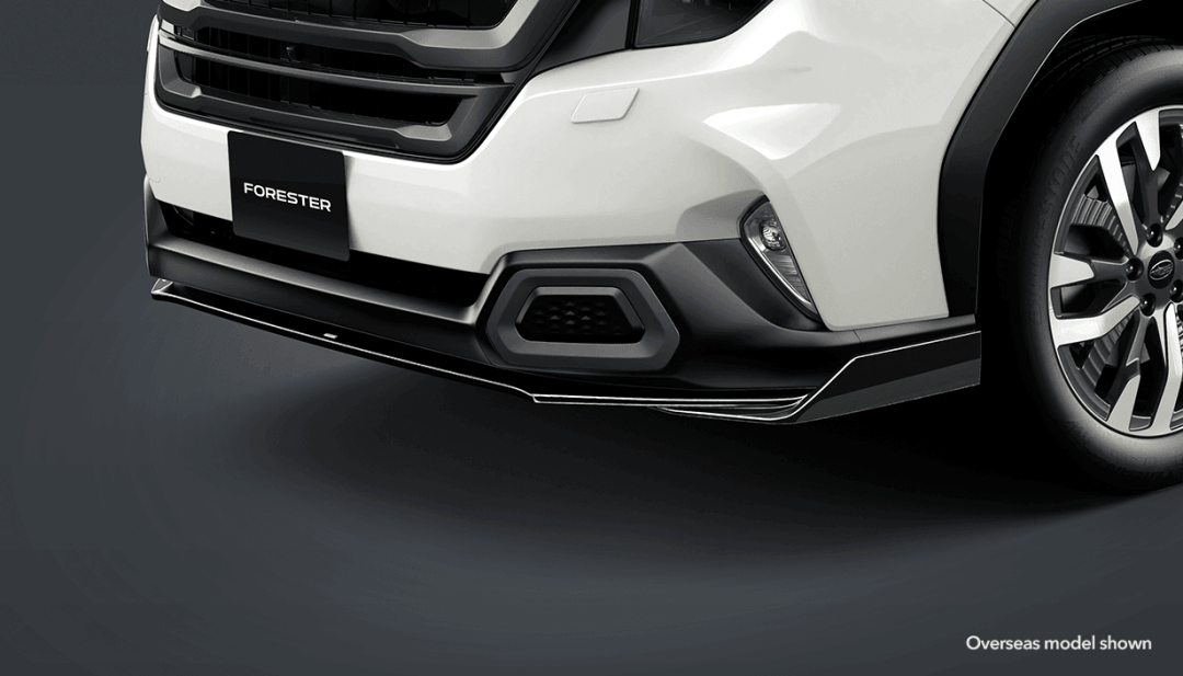 STI Front Under Spoiler - Black