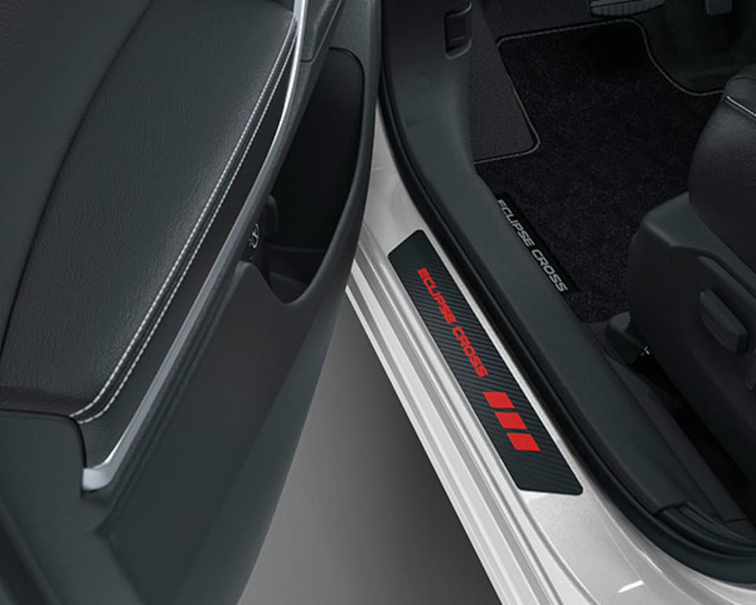 Scuff Plate with "Eclipse Cross" logo