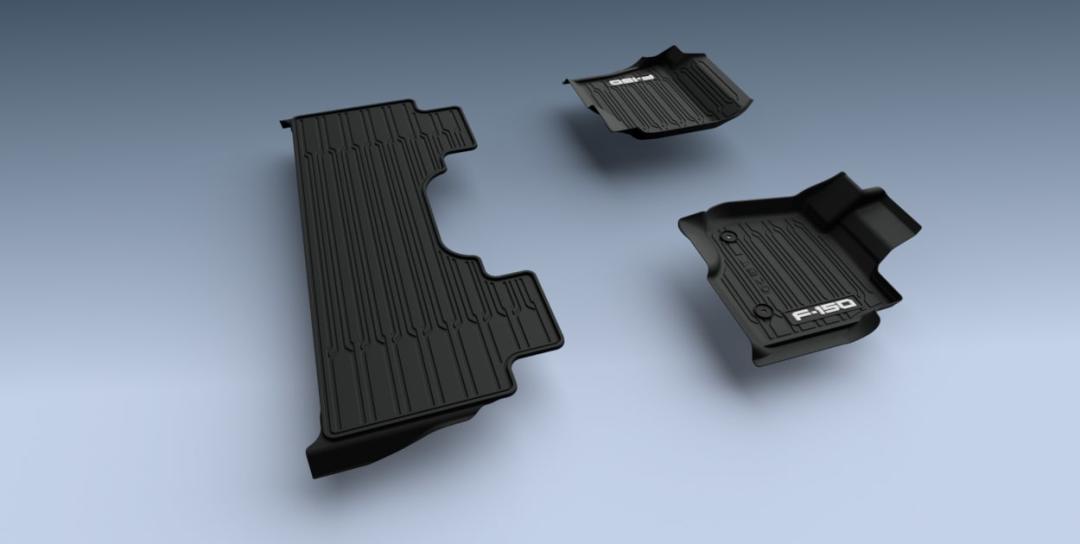 Mats - All Weather Lariat - Front Driver, Passenger and Rear Mat