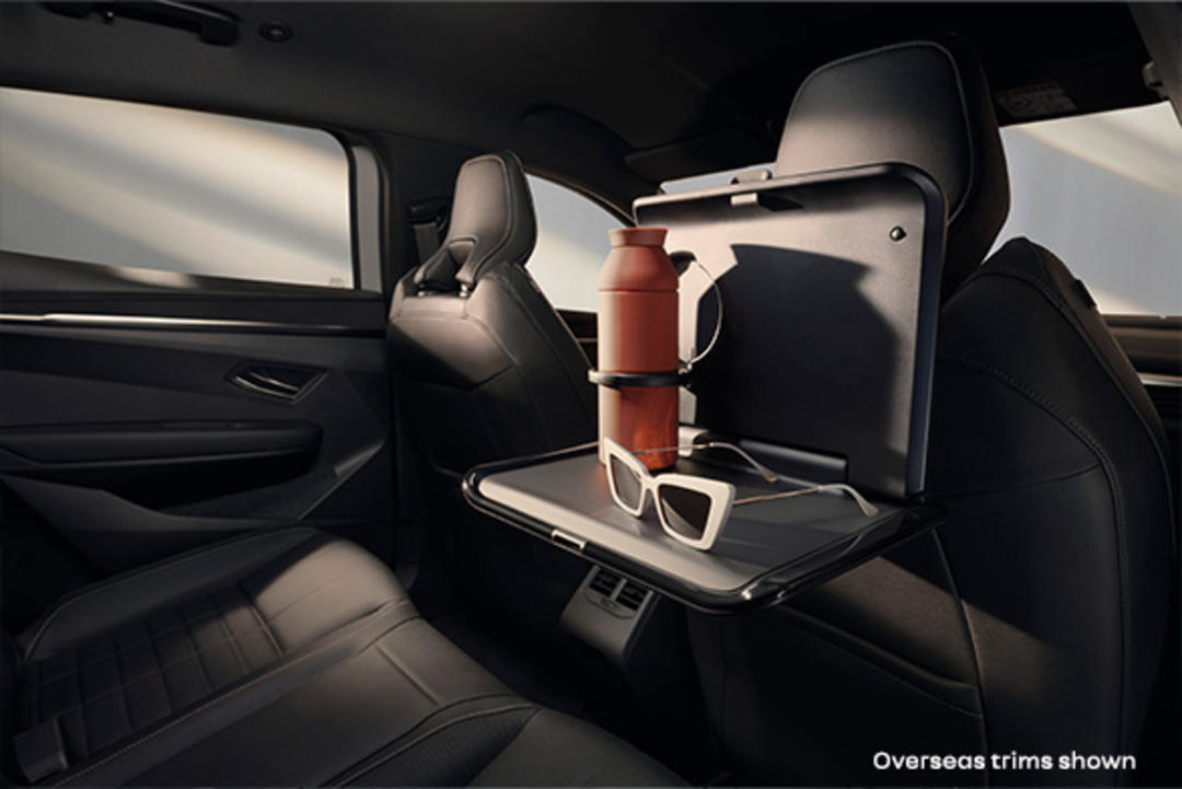 Aviation tray on multifunction system^