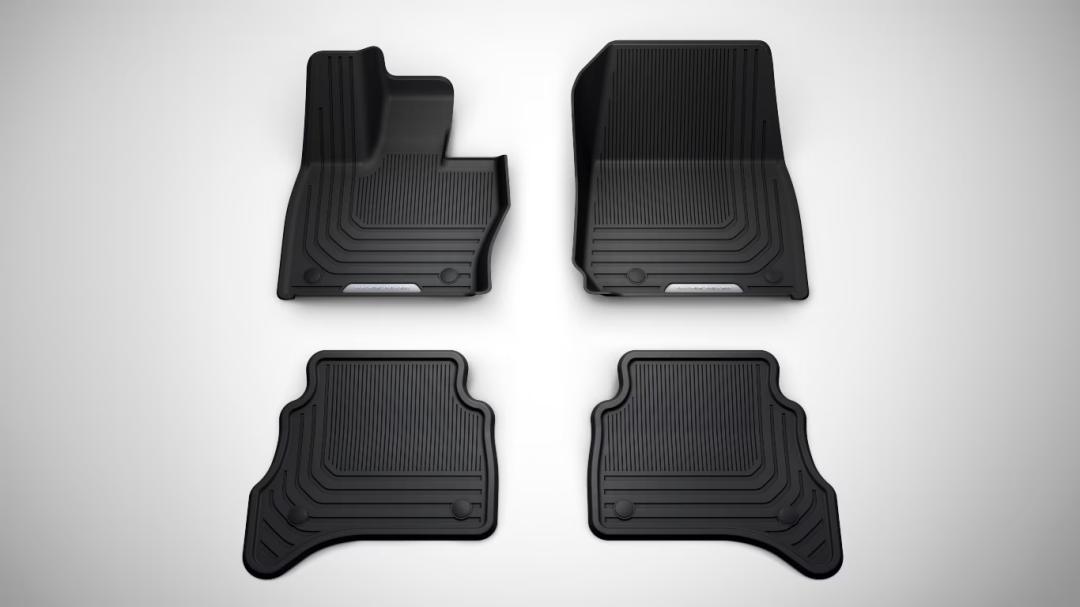 Antimicrobial Rubber Mats, RHD, LWB, 5 Seat