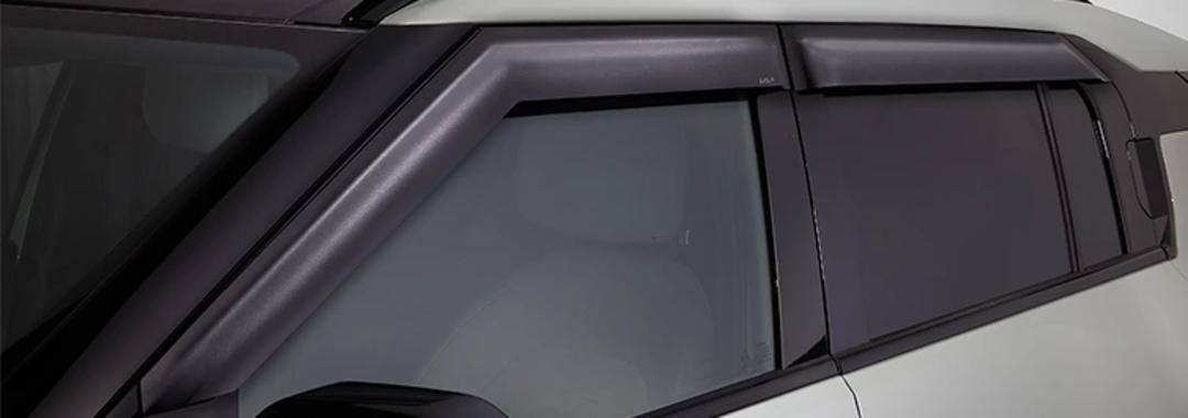 Slimline Weathershield Set - Matte Black