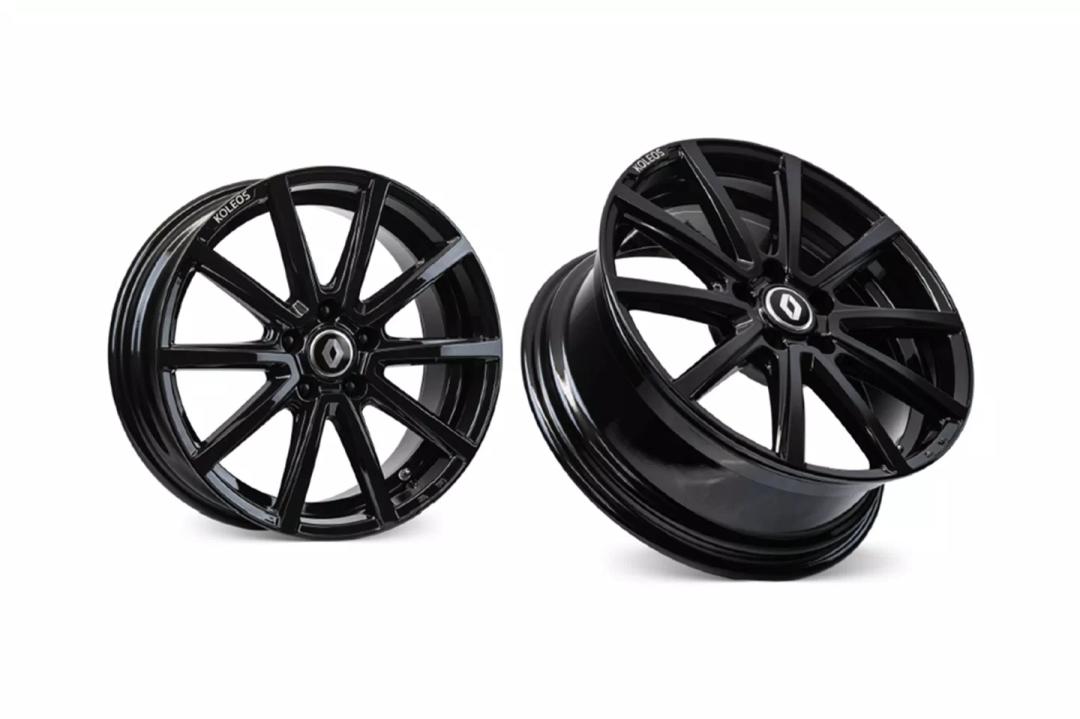 18" alloy wheels - Black x4, including tyre pressure valve