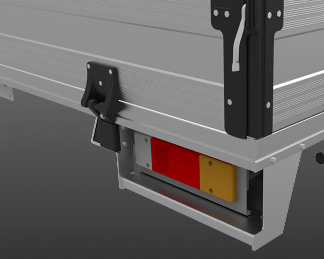 Tail light protector and wiring guard (TripleM)