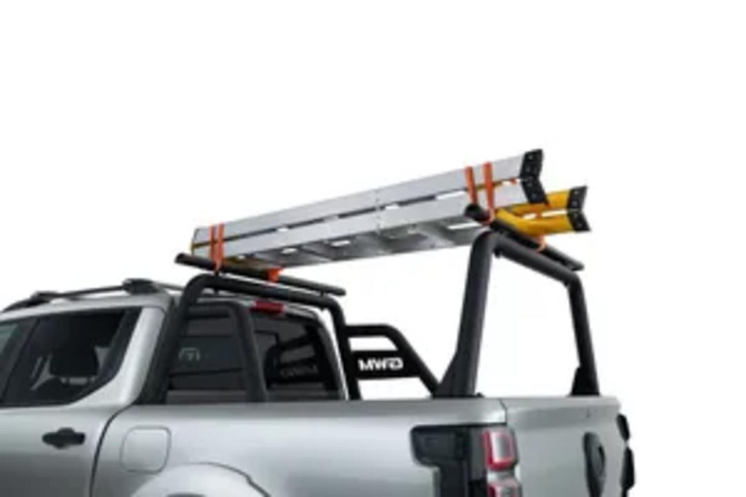 Rear Ladder Rack - Black