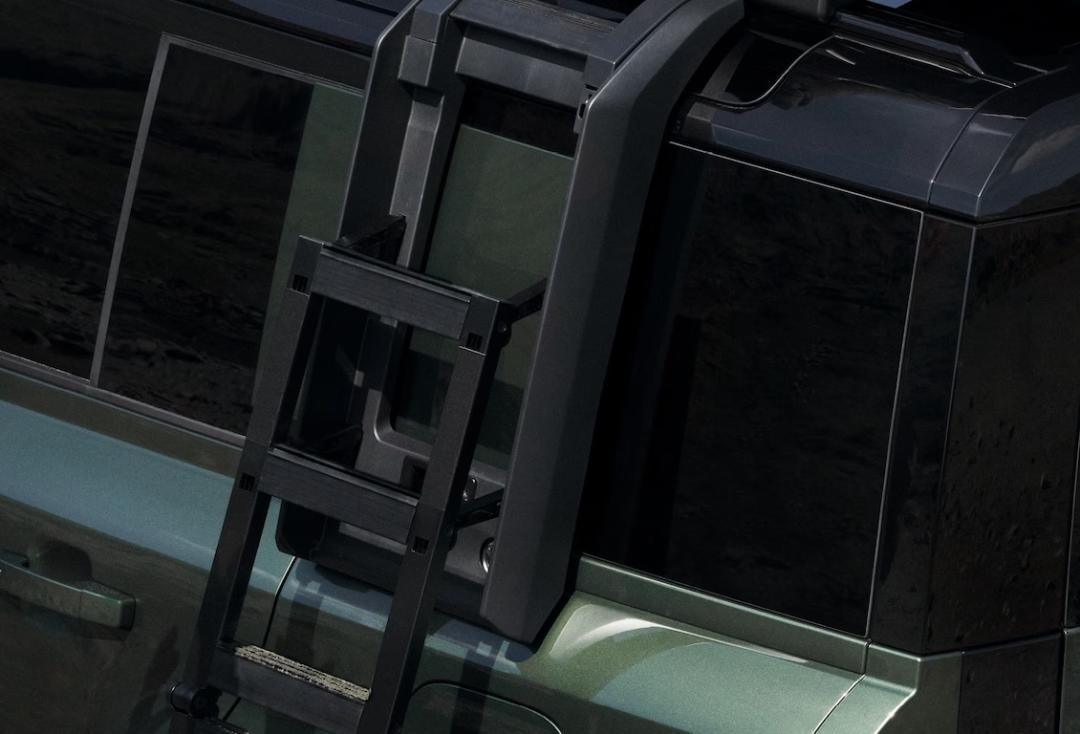 Black Deployable Roof Ladder