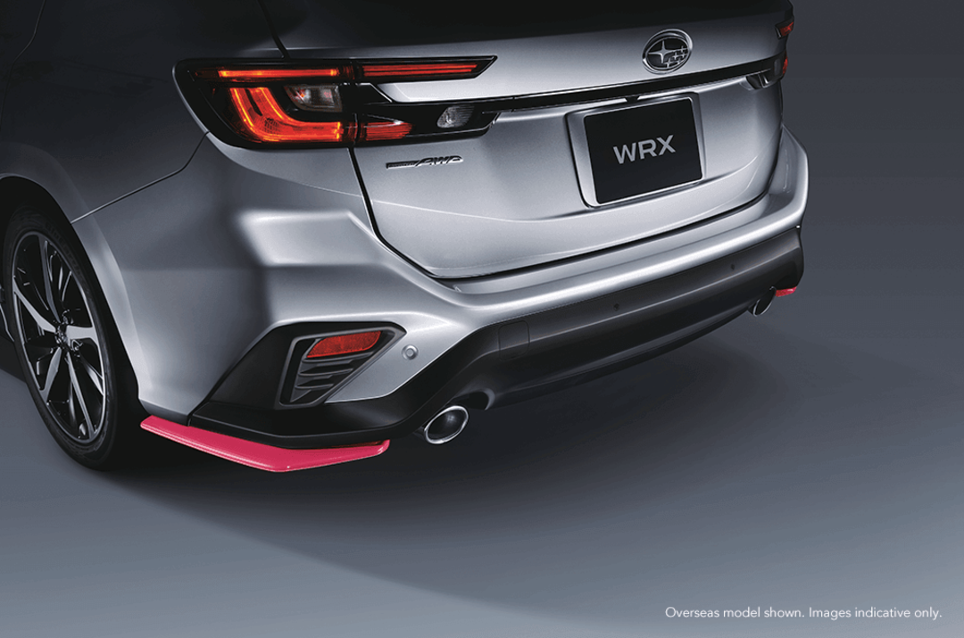 STI Rear Side Under Spoiler WGN (Cherry red)