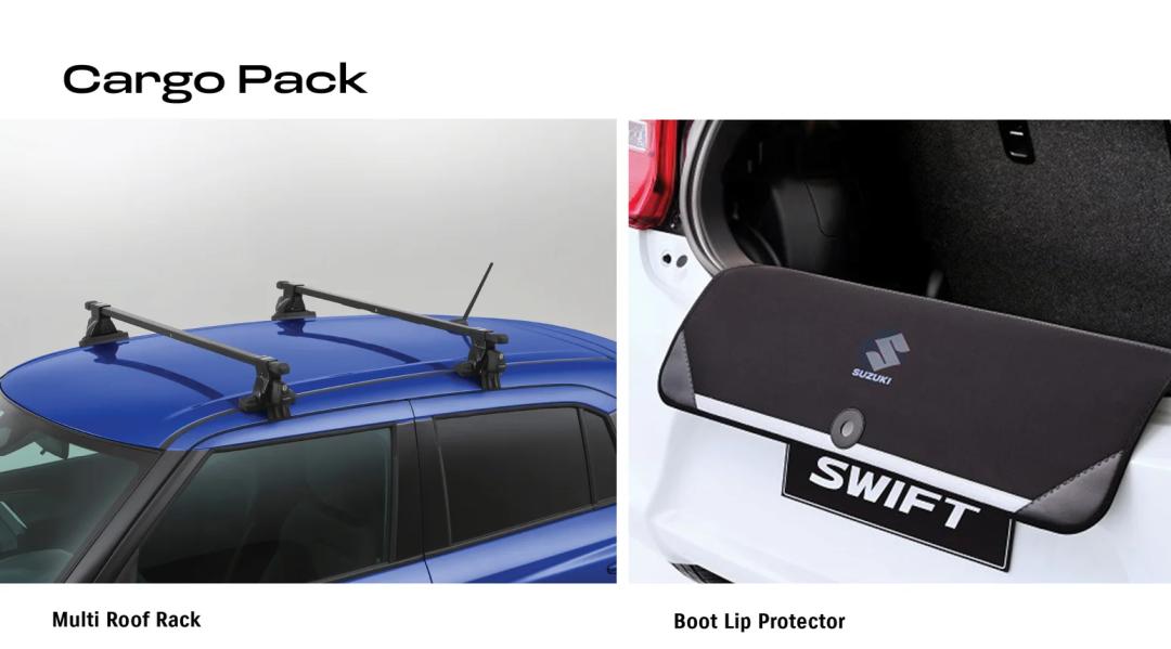 Swift Hybrid Cargo Pack (Multi Roof Rack & Boot Lip Protector)