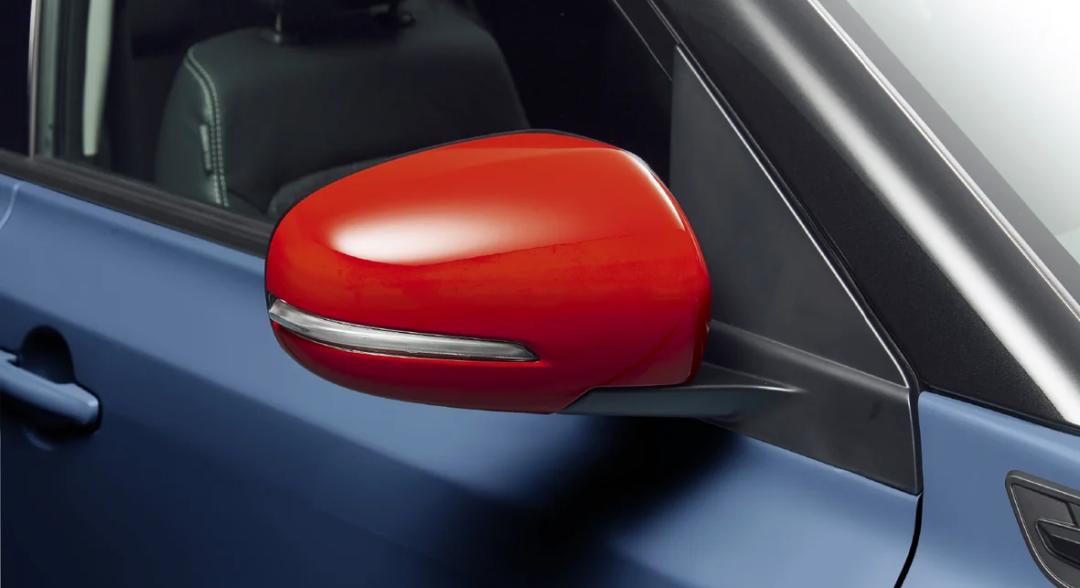Vitara Hybrid - Door Mirror Cover Set (with indicator, red)