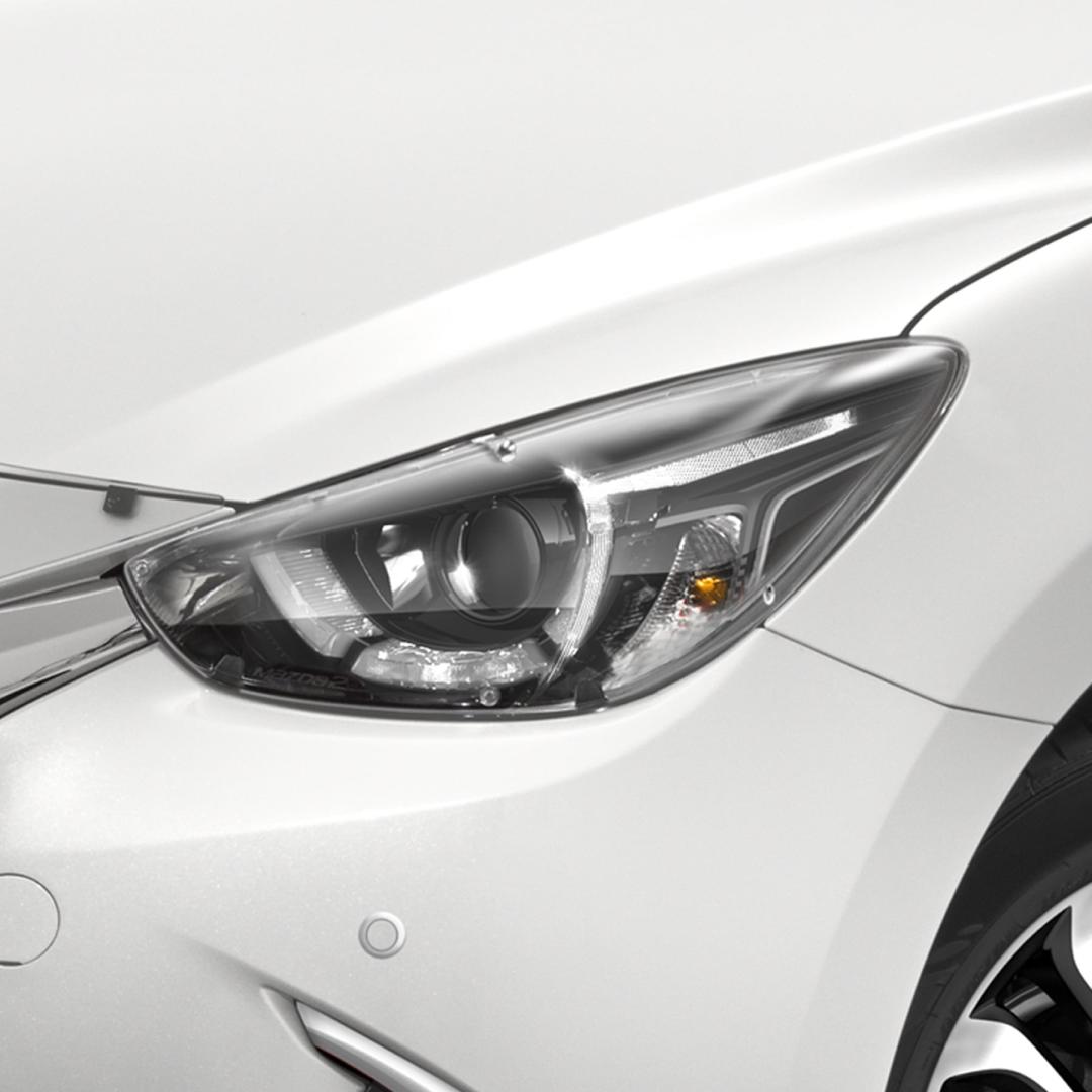 Mazda 2 headlight protector
