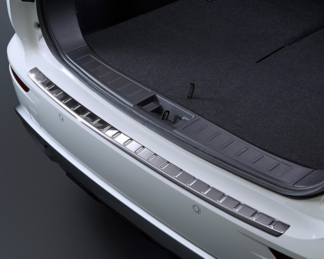 Rear bumper protector, Chrome