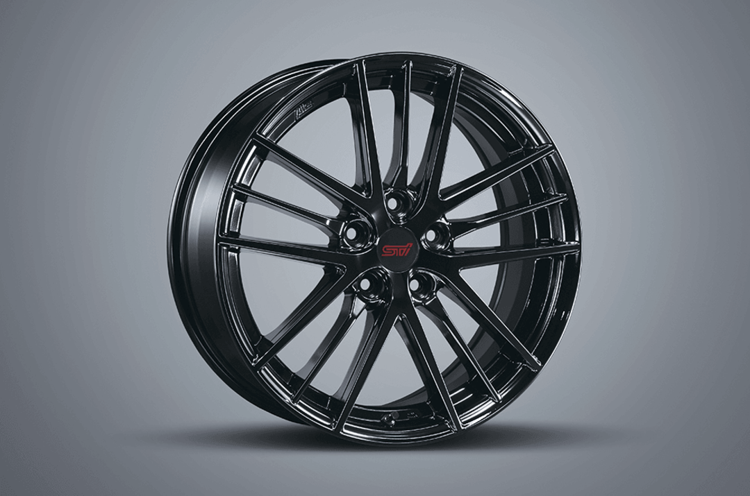 STI Alloy Wheel Set (4) - 18in (Black)