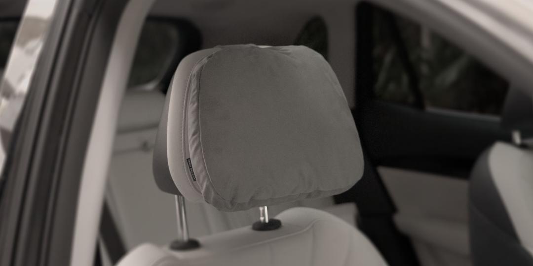 Headrest Pillow – White/Blue