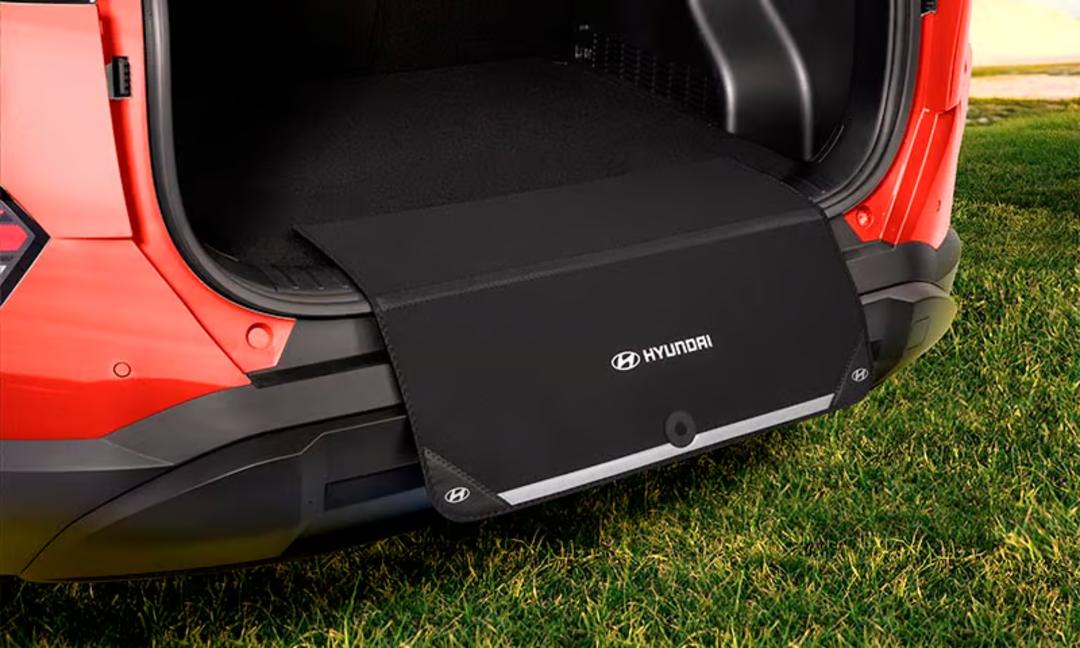 Fabric rear bumper protector