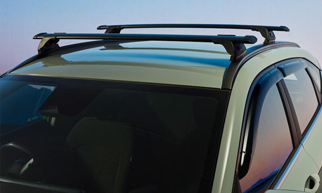 Hyundai genuine roof racks | through