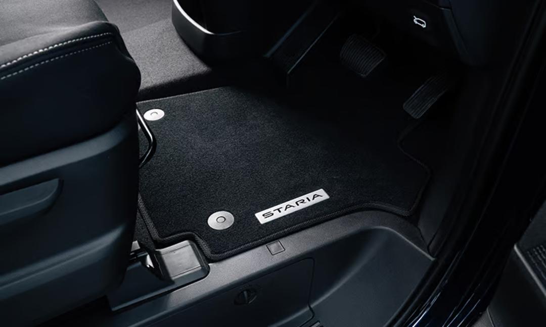 Tailored carpet floor mats (full set)