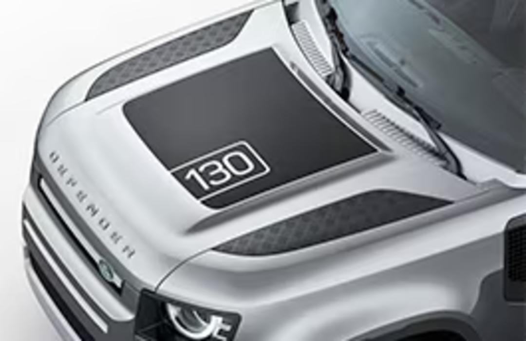 Matte Black Bonnet Decal