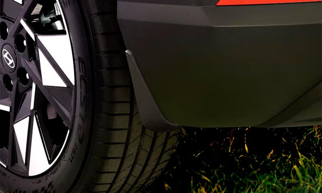 Rear mud guard kit