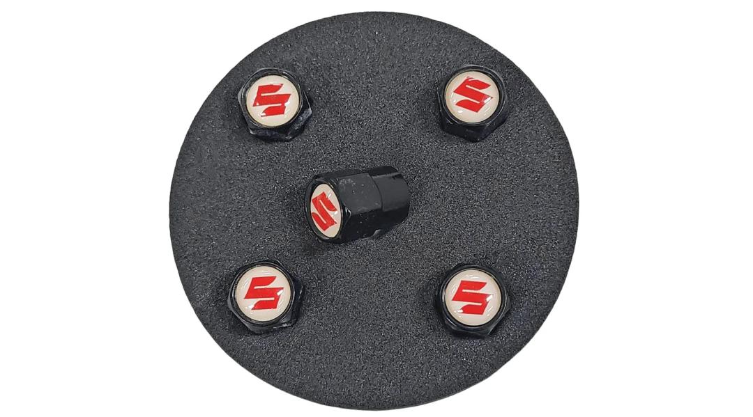 Valve Cap Set - black (5 piece)