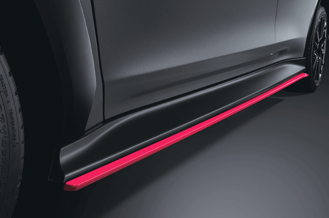 STI Side Under Spoiler (Cherry red)