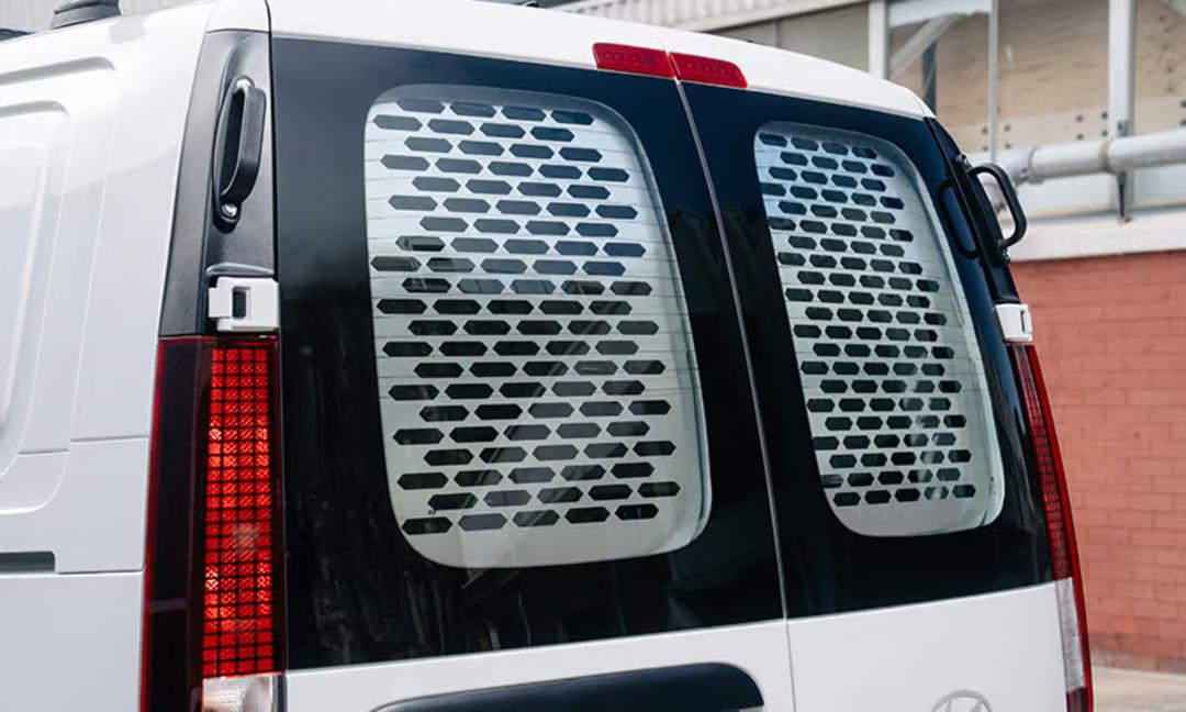 Window Security Mesh | Twin-Swing Doors