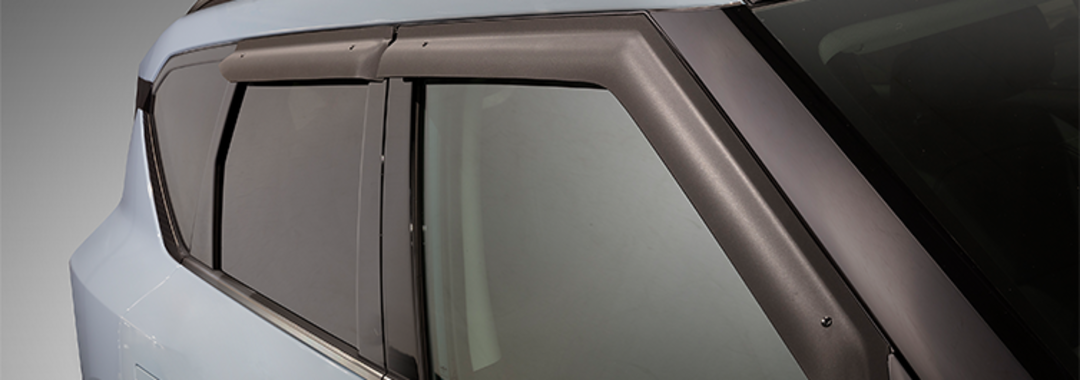 Slimline Weathershield Set - Matte Black