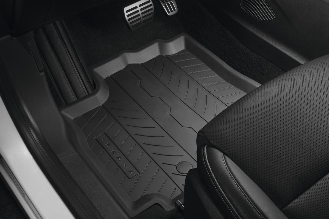 Rubber floor mats