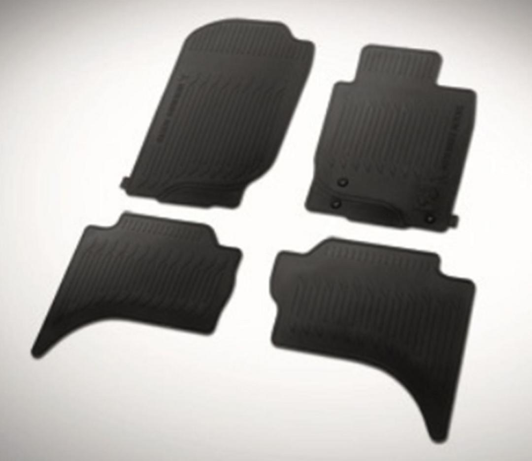 Rubber mat set - front and rear