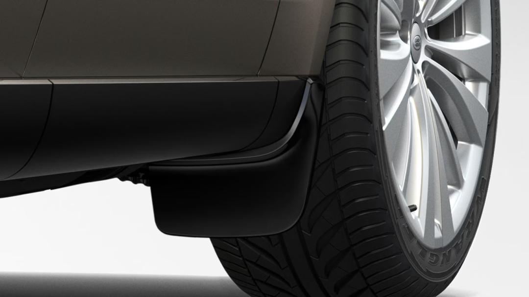 Gloss Black Front Mudflaps