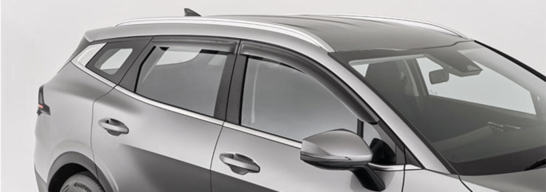 Slimline Weathershield Set - Dark Tint