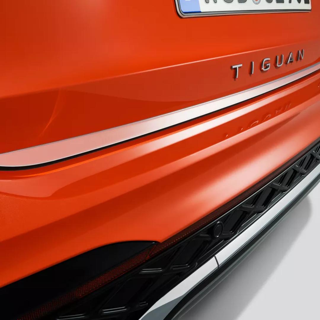 Tailgate protective strip